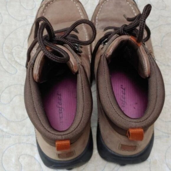 Cole Haan Nike Air Tan Lace Up Hiking Combat Boots 8B - Picture 8 of 12